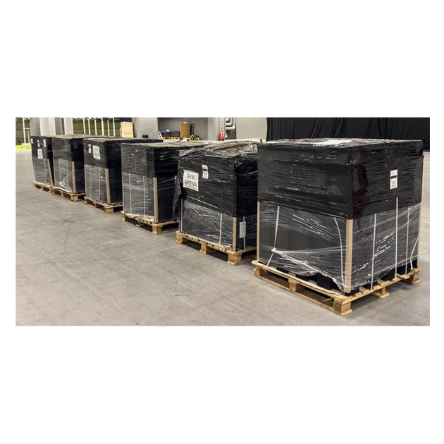 Typische Verlegung oder Einbausituation für den Artikel 6191 von WARCO - Podlaha k pronájmu Fitness Performance Elite, Farbton Antracit in der Abmessung 15 × 20 m | 300 m².