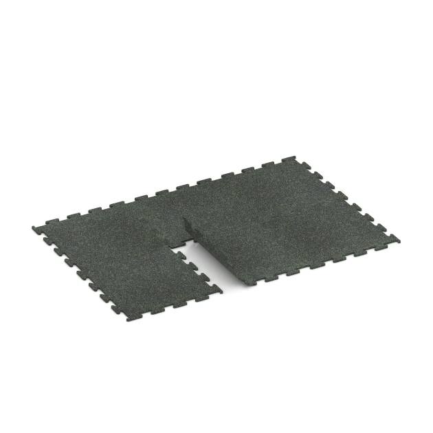 Typische Verlegung oder Einbausituation für den Artikel 6979 von WARCO - Fitness Performance Elite Tréninková Podlaha, Farbton Lehký zelený posypaný in der Abmessung 100 x 100 x 2 cm | 1,00 m².