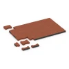 Typische Verlegung oder Einbausituation für den Artikel 7069 von WARCO - Zámková dlažba, Farbton Cihlově červená in der Abmessung 20 x 16,5 x 4,5 cm | 0,0278 m².