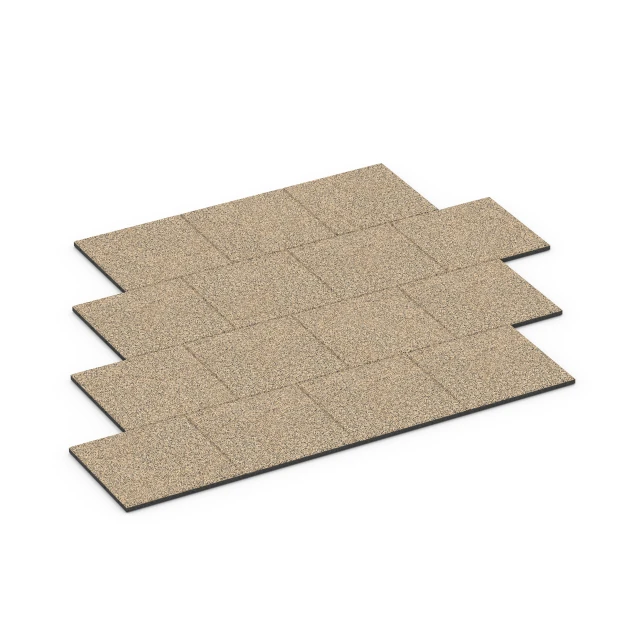 Typische Verlegung oder Einbausituation für den Artikel 6360 von WARCO - Terasová dlaždice Classic, Farbton Travertin in der Abmessung 50 x 50 x 3 cm.