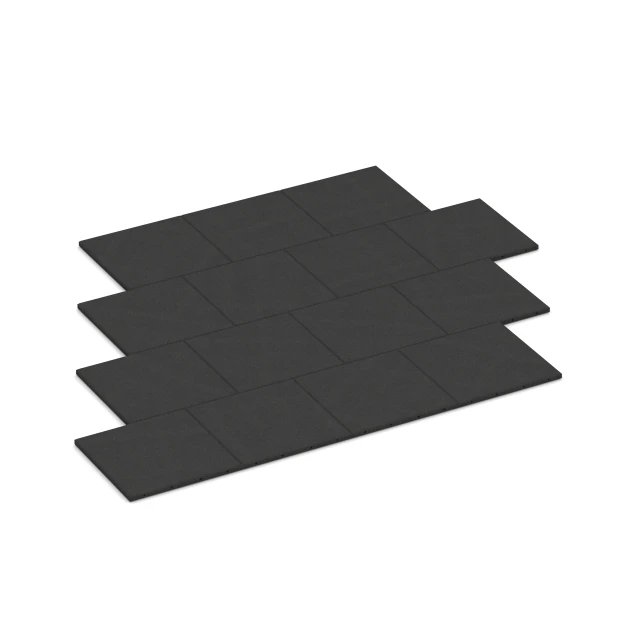 Typische Verlegung oder Einbausituation für den Artikel 6127 von WARCO - Tlumicí deska – 95 cm, Farbton Antracit in der Abmessung 50 x 50 x 3 cm | 0,25 m².