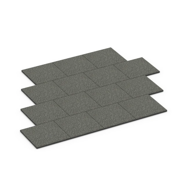 Typische Verlegung oder Einbausituation für den Artikel 6413 von WARCO - Dopadová dlaždice EPDM – 90 cm, Farbton Tmavě šedá žula in der Abmessung 50 x 50 x 3 cm | 0,25 m².