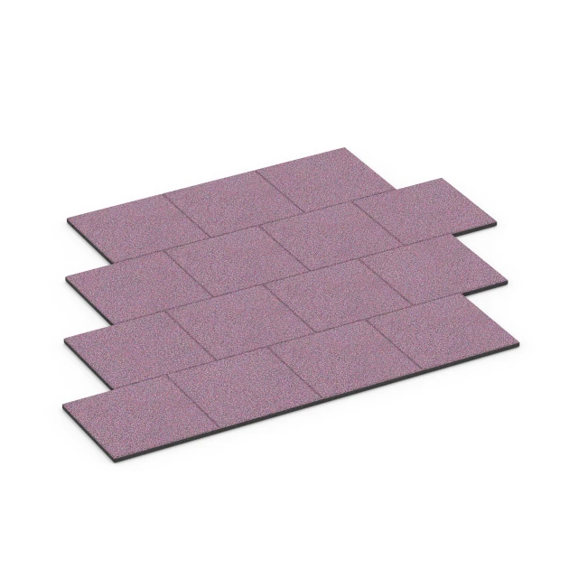 Typische Verlegung oder Einbausituation für den Artikel 6418 von WARCO - Dopadová dlaždice EPDM – 90 cm, Farbton Levandule in der Abmessung 50 x 50 x 3 cm | 0,25 m².