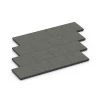 Typische Verlegung oder Einbausituation für den Artikel 6440 von WARCO - Dopadová dlažba – 210 cm, Farbton Tmavě šedá žula in der Abmessung 50 x 50 x 7 cm.