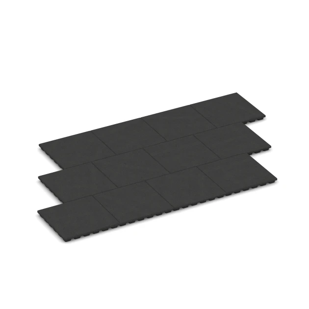 Typische Verlegung oder Einbausituation für den Artikel 6291 von WARCO - Dopadové desky, Farbton Antracit in der Abmessung 50 x 50 x 4,8 cm.