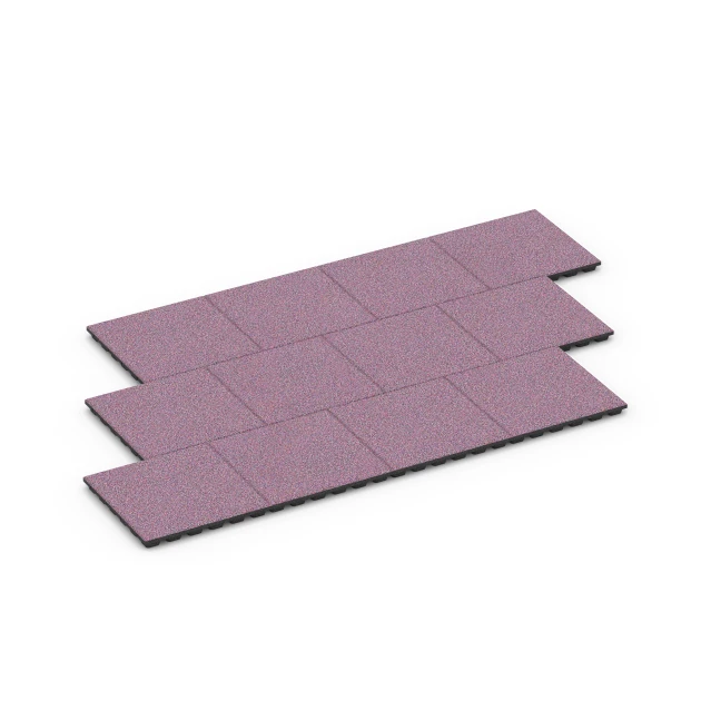 Typische Verlegung oder Einbausituation für den Artikel 6436 von WARCO - Dopadová dlažba – 160 cm, Farbton Levandule in der Abmessung 50 x 50 x 4,8 cm.