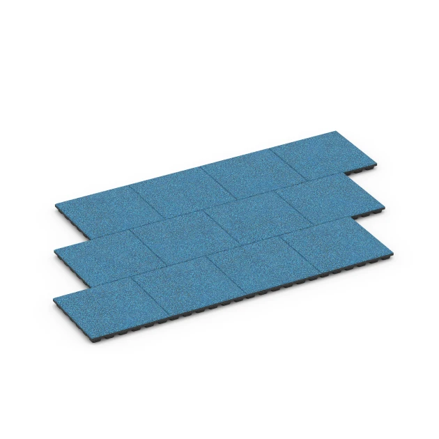 Typische Verlegung oder Einbausituation für den Artikel 6438 von WARCO - Dopadová dlažba – 160 cm, Farbton Atlantik in der Abmessung 50 x 50 x 4,8 cm.