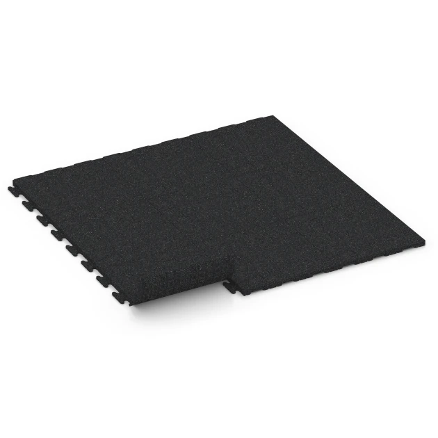 Typische Verlegung oder Einbausituation für den Artikel 6190 von WARCO - Fitness podlahová dlaždice Classic, Farbton Antracit in der Abmessung 50 x 50 x 3 cm | 0,25 m².