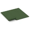 Typische Verlegung oder Einbausituation für den Artikel 7054 von WARCO - Gumová dlažba Linea, Farbton Travní zelená in der Abmessung 50 x 50 x 3 cm | 0,25 m².