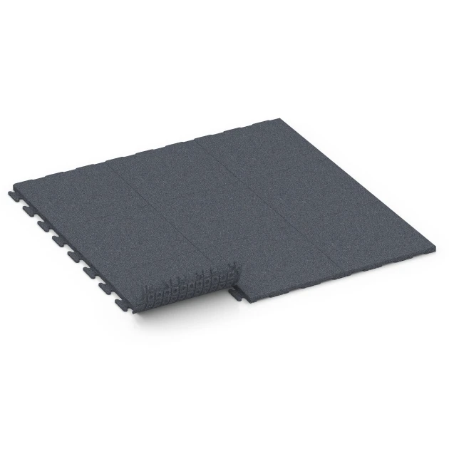 Typische Verlegung oder Einbausituation für den Artikel 6978 von WARCO - Fitness podlahová dlaždice Classic, Farbton Břidlicová šedá in der Abmessung 50 x 50 x 3 cm | 0,25 m².
