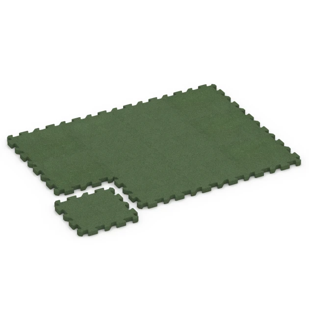 Typische Verlegung oder Einbausituation für den Artikel 6982 von WARCO - Dlaždice na hřiště, Farbton Travní zelená in der Abmessung 50 x 50 x 4 cm | 0,25 m².
