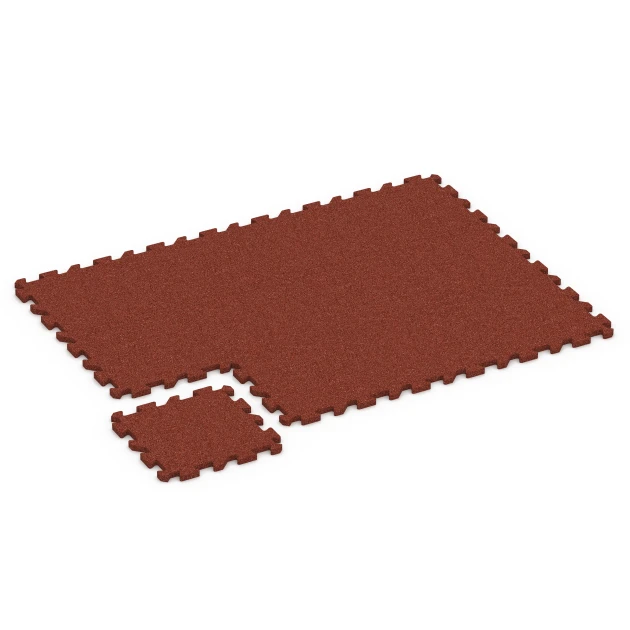 Typische Verlegung oder Einbausituation für den Artikel 6394 von WARCO - Dopadová dlaždice – 100 cm, Farbton Cihlově červená in der Abmessung 50 x 50 x 3 cm | 0,25 m².