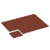 Typische Verlegung oder Einbausituation für den Artikel 6984 von WARCO - Fitness podlaha, Farbton Cihlově červená in der Abmessung 50 x 50 x 2 cm | 0,25 m².