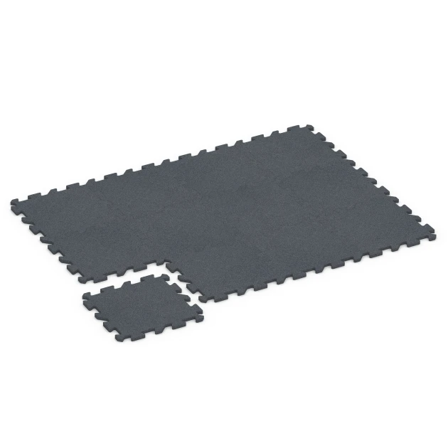 Typische Verlegung oder Einbausituation für den Artikel 6315 von WARCO - Puzzle dlaždice na dětské hřiště, Farbton Břidlicová šedá in der Abmessung 50 x 50 x 2 cm | 0,25 m².