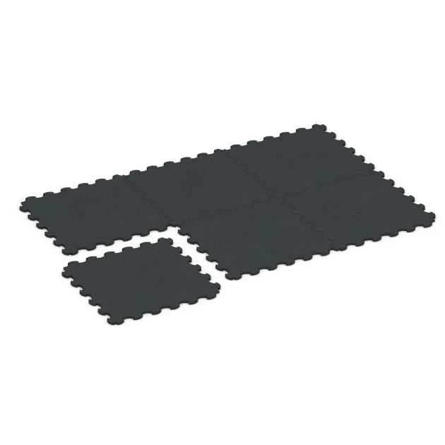 Typische Verlegung oder Einbausituation für den Artikel 7085 von WARCO - Gumová podložka pro psy, Farbton Antracit in der Abmessung 102,5 x 102,5 x 2,2 cm | 1,05 m².