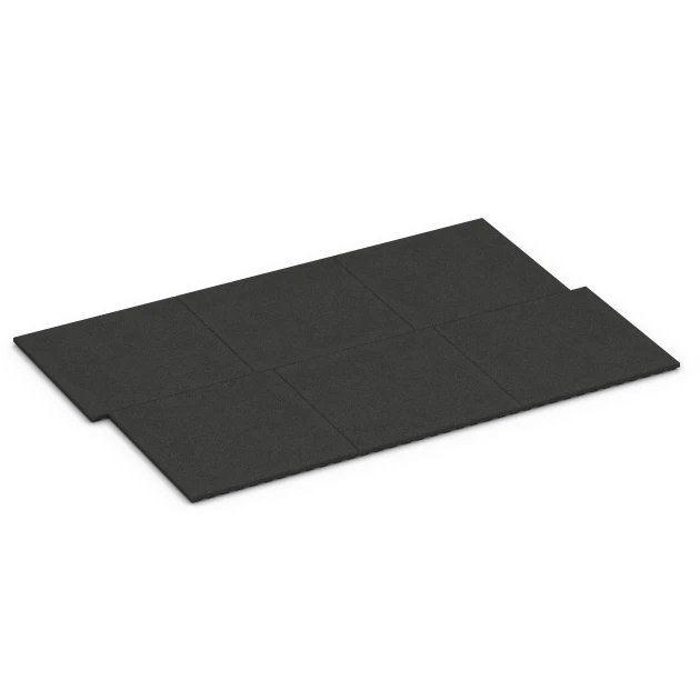 Typische Verlegung oder Einbausituation für den Artikel 6387 von WARCO - Stájová rohož Luxus, Farbton Antracit in der Abmessung 100 x 100 x 4,5 cm | 1,00 m².