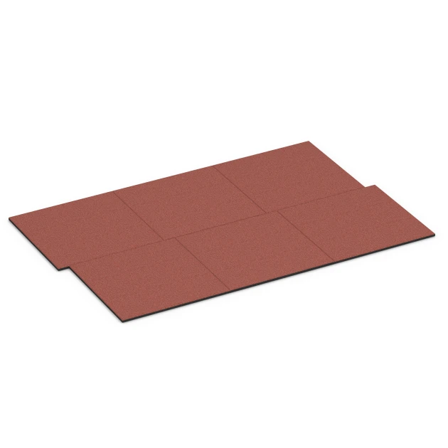 Typische Verlegung oder Einbausituation für den Artikel 6380 von WARCO - Stájová rohož, Farbton Cihlově červená in der Abmessung 100 x 100 x 3 cm | 1,00 m².
