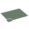 Typische Verlegung oder Einbausituation für den Artikel 6780 von WARCO - Fitness podložka, Farbton Anglický trávník in der Abmessung 44,6 x 44,6 x 1,8 cm.