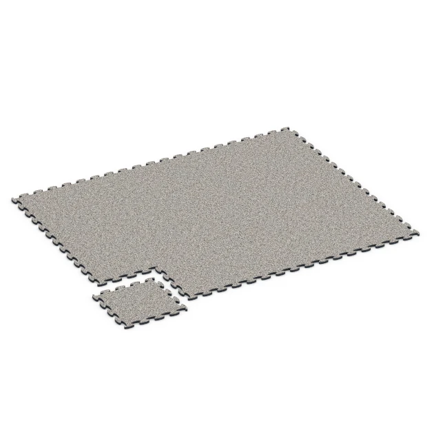 Typische Verlegung oder Einbausituation für den Artikel 6788 von WARCO - Balkónová podlaha, Farbton Šedá žula in der Abmessung 44,6 x 44,6 x 1,8 cm.