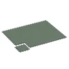 Typische Verlegung oder Einbausituation für den Artikel 6825 von WARCO - Fitness Active podlaha, Farbton Anglický trávník in der Abmessung 44,6 x 44,6 x 1,8 cm.