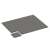 Typische Verlegung oder Einbausituation für den Artikel 6913 von WARCO - Veletržní klik dlaždice, Farbton Tmavě šedá žula in der Abmessung 44,6 x 44,6 x 1,8 cm.