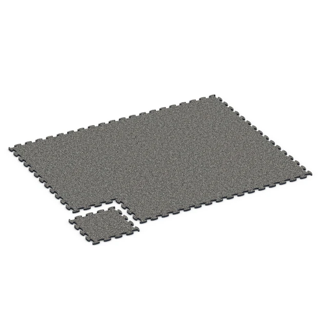 Typische Verlegung oder Einbausituation für den Artikel 6913 von WARCO - Veletržní klik dlaždice, Farbton Tmavě šedá žula in der Abmessung 44,6 x 44,6 x 1,8 cm.