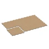 Typische Verlegung oder Einbausituation für den Artikel 6808 von WARCO - Podlaha pro psí sport, Farbton Terakota in der Abmessung 97,1 x 97,1 × 1,8 cm.
