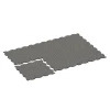Typische Verlegung oder Einbausituation für den Artikel 6922 von WARCO - Veletržní klik dlaždice, Farbton Tmavě šedá žula in der Abmessung 97,1 x 97,1 × 1,8 cm.