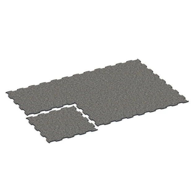 Typische Verlegung oder Einbausituation für den Artikel 6922 von WARCO - Veletržní klik dlaždice, Farbton Tmavě šedá žula in der Abmessung 97,1 x 97,1 × 1,8 cm.