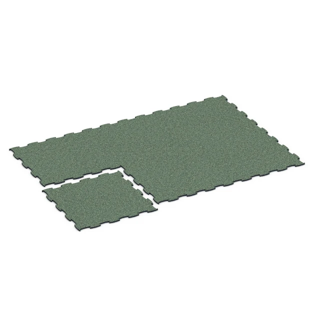 Typische Verlegung oder Einbausituation für den Artikel 6906 von WARCO - Halová podlaha pro psí sport, Farbton Anglický trávník in der Abmessung 97,1 x 97,1 × 1,8 cm.