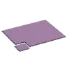 Typische Verlegung oder Einbausituation für den Artikel 6936 von WARCO - Dopadová puzzle podložka, Farbton Levandule in der Abmessung 44,6 x 44,6 × 2,8 cm.