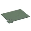 Typische Verlegung oder Einbausituation für den Artikel 6951 von WARCO - Sportovní dlaždice hřiště, Farbton Anglický trávník in der Abmessung 44,6 x 44,6 × 2,8 cm.