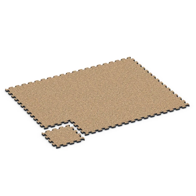 Typische Verlegung oder Einbausituation für den Artikel 6952 von WARCO - Sportovní dlaždice hřiště, Farbton Terakota in der Abmessung 44,6 x 44,6 × 2,8 cm.