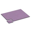 Typische Verlegung oder Einbausituation für den Artikel 6882 von WARCO - Fitness Max Floor System, Farbton Levandule in der Abmessung 44,6 x 44,6 × 2,8 cm.