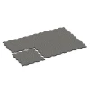 Typische Verlegung oder Einbausituation für den Artikel 6886 von WARCO - Fitness Max Floor System, Farbton Tmavě šedá žula in der Abmessung 97,1 x 97,1 x 2,8 cm.