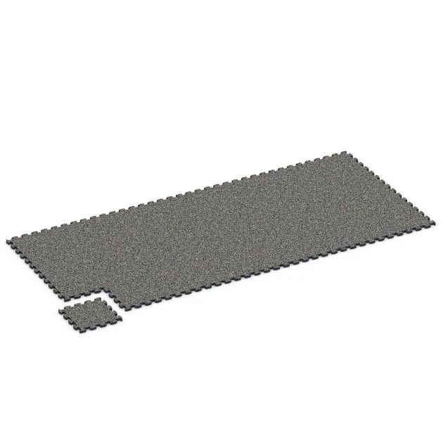 Typische Verlegung oder Einbausituation für den Artikel 6814 von WARCO - Klik dlaždice kamenný koberec, Farbton Tmavě šedá žula in der Abmessung 28,9 x 28,9 x 1,8 cm.