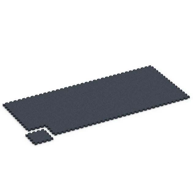 Typische Verlegung oder Einbausituation für den Artikel 6959 von WARCO - Fitness Premium sportovní podlaha, Farbton Antracit in der Abmessung 28,9 x 28,9 x 2,8 cm.