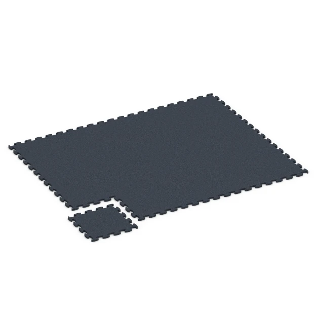 Typische Verlegung oder Einbausituation für den Artikel 6960 von WARCO - Fitness Premium sportovní podlaha, Farbton Antracit in der Abmessung 45,9 x 45,9 x 1,8.