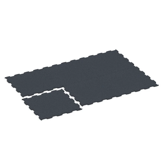 Typische Verlegung oder Einbausituation für den Artikel 6962 von WARCO - Fitness Premium sportovní podlaha, Farbton Antracit in der Abmessung 99 x 99 x 1,8 cm.