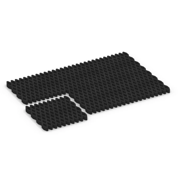 Typische Verlegung oder Einbausituation für den Artikel 7012 von WARCO - Dopadová zatravňovací dlažba, Farbton Antracit in der Abmessung 100 × 100 × 8 cm.