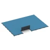 Typische Verlegung oder Einbausituation für den Artikel 7139 von WARCO - Sportovní podlaha pro venkovní fitness, Farbton Atlantik in der Abmessung 60 x 60 x 3 cm | 0,36 m².